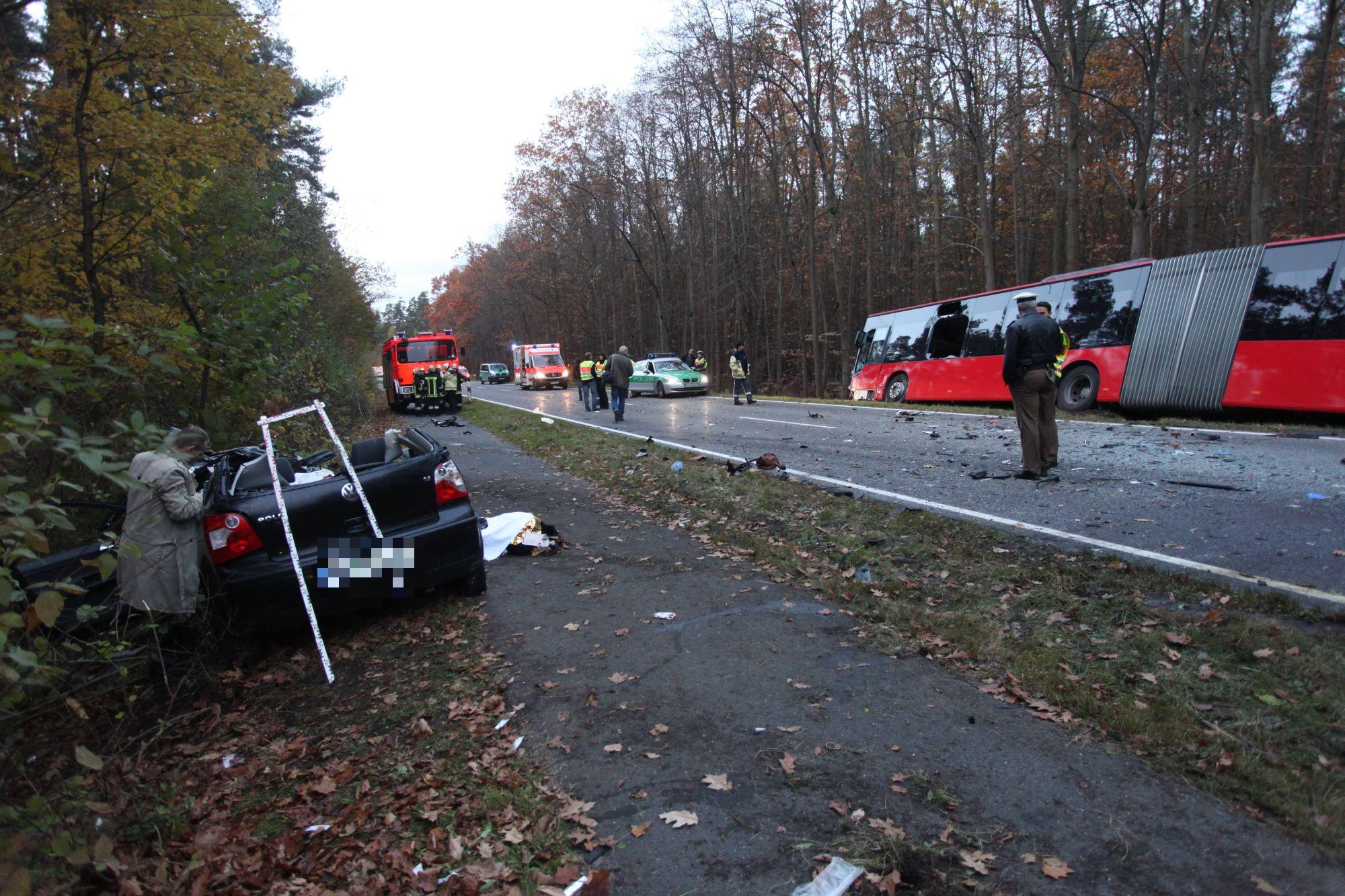 ein toter bei unfall mit linienbus bei wendelstein ressorts nordbayern