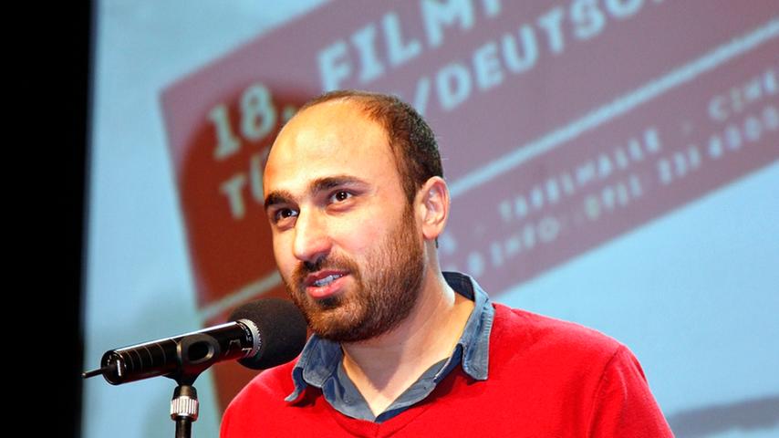 Abdurrahman Öner gewann den Preis für den besten Kurzfilm für das Zwölfminuten-Werk "Verdampft" - eine Studie über den Verfall einer Ehe.
