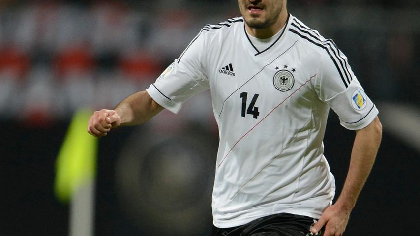 Ex-Cluberer Gündogan ist der aufälligste Akteur im deutschen Spiel.