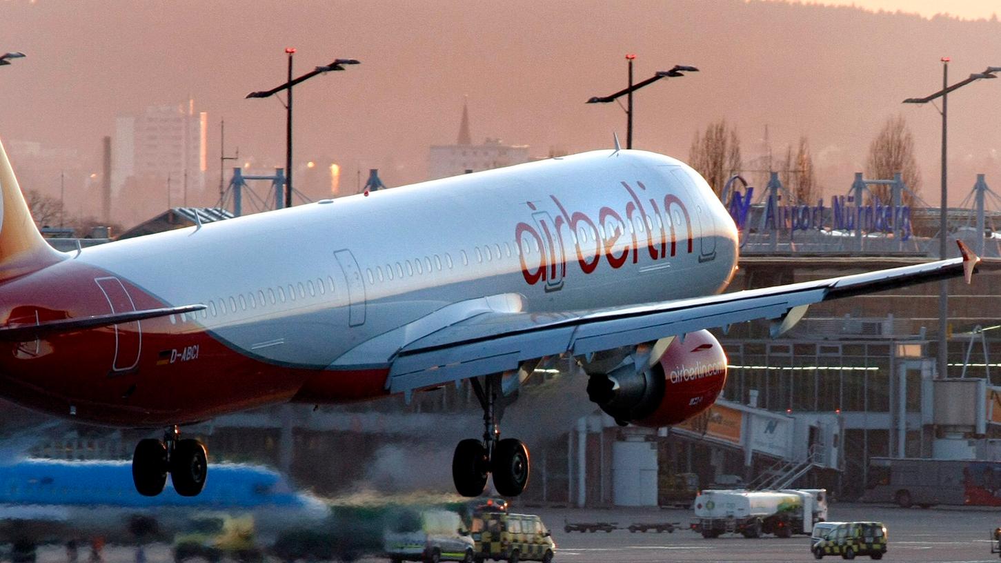 Air Berlin schließt Drehkreuz in Nürnberg