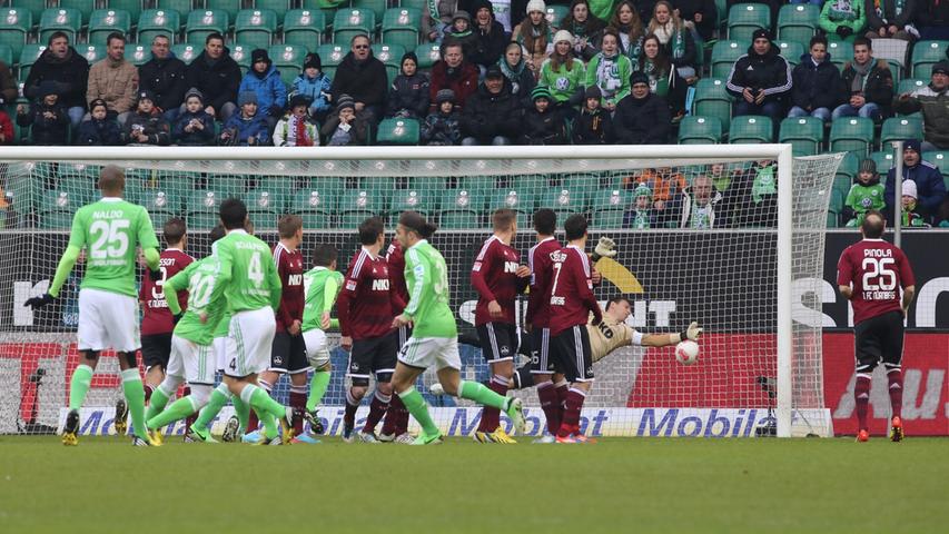 Doppelschlag sichert dem Club einen Punkt in Wolfsburg