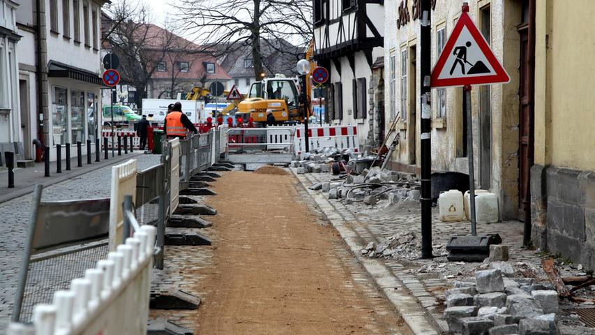 Baustellen in Forchheim: Ein Blick zurück ins Jahr 2013