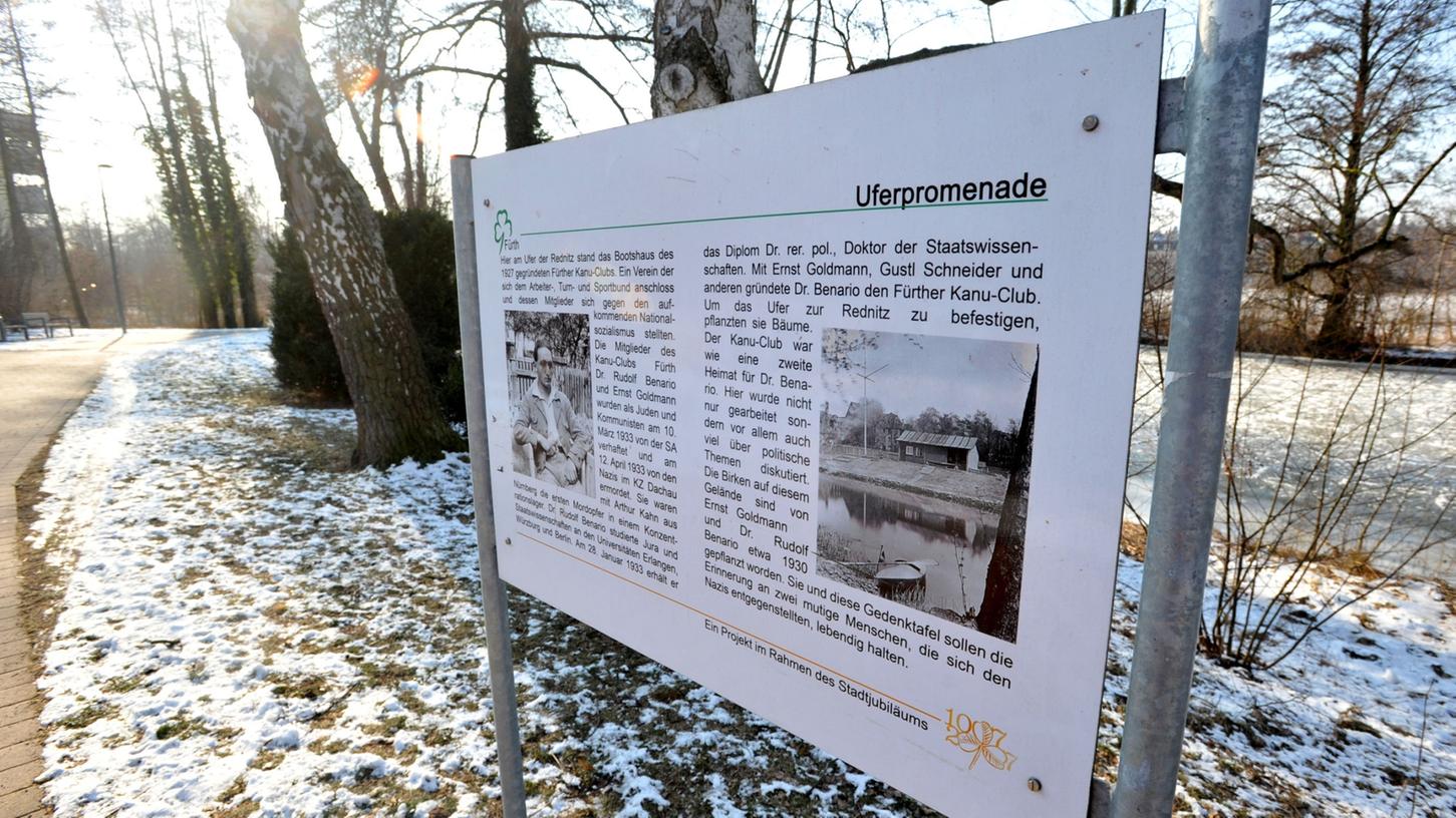 Erinnerung an die ersten Fürther Opfer der Nazis