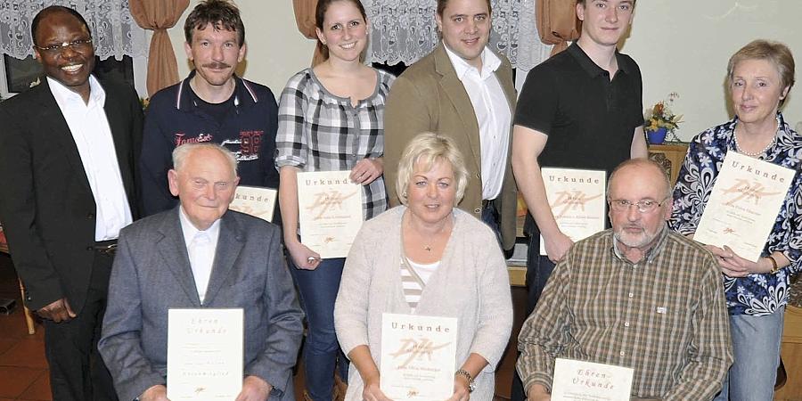 Matthias Thürauf ist nun Ehrenmitglied bei der DJK Nordbayern