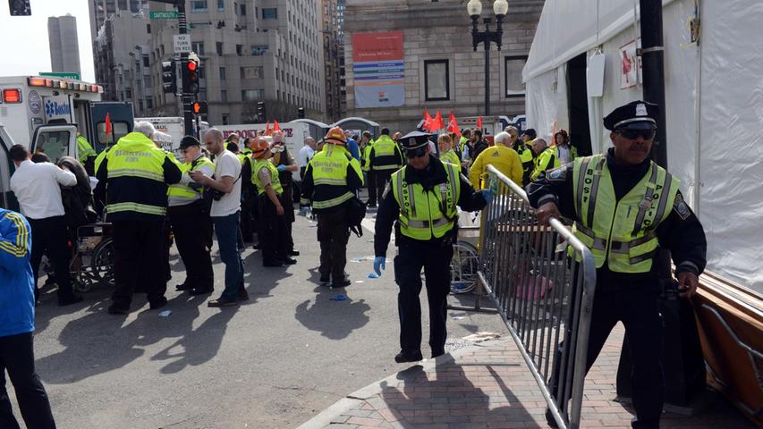 Tote und Verletzte nach Anschlägen beim Boston Marathon