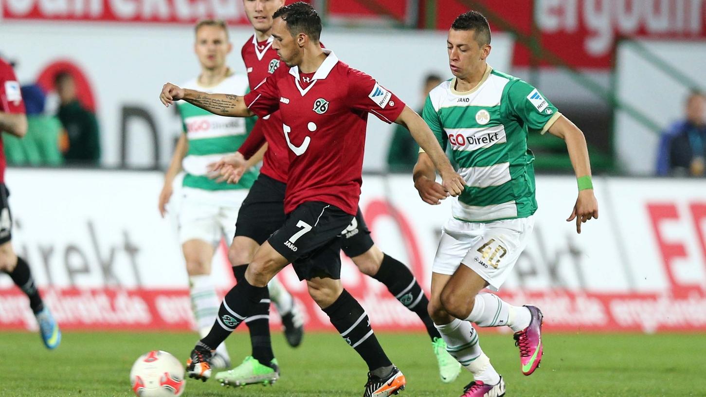 In der Saison 2012/13 noch in der Bundesliga für Hannover 96 am Ball, bald für die Scoutingabteilung des Kleeblatts: Sergio da Silva Pinto.