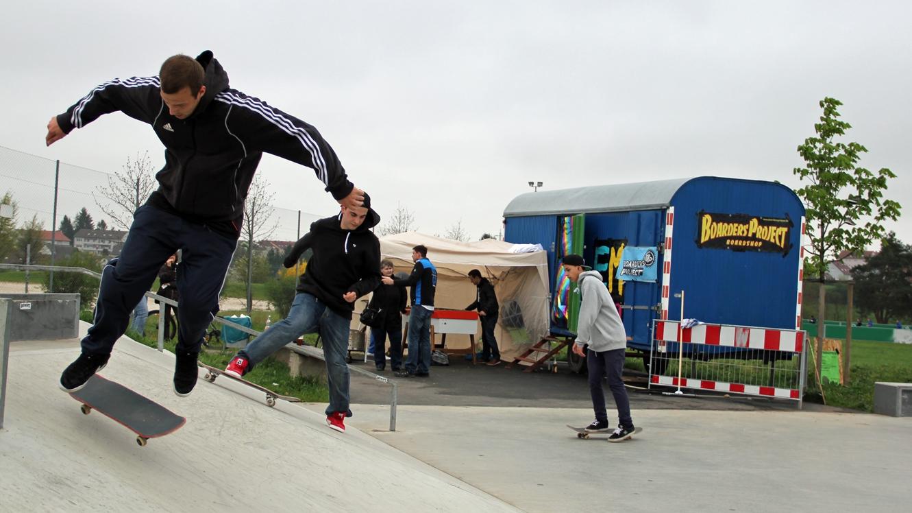 Bauwagen für Langenzenns Skater