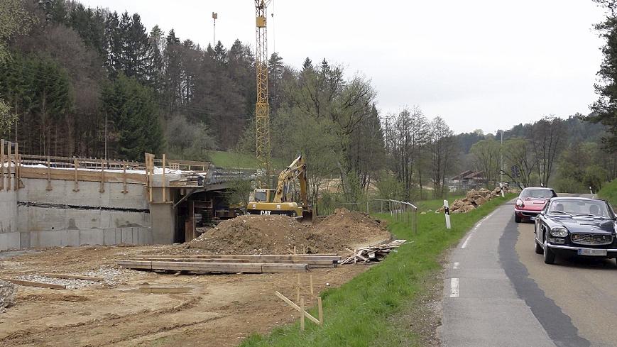 Brückenschlag über die Lauterach