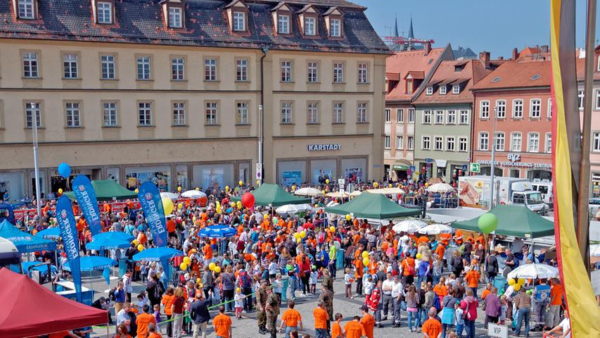 Vor historischer Kulisse: Der Bamberger Weltkulturerbelauf 2013