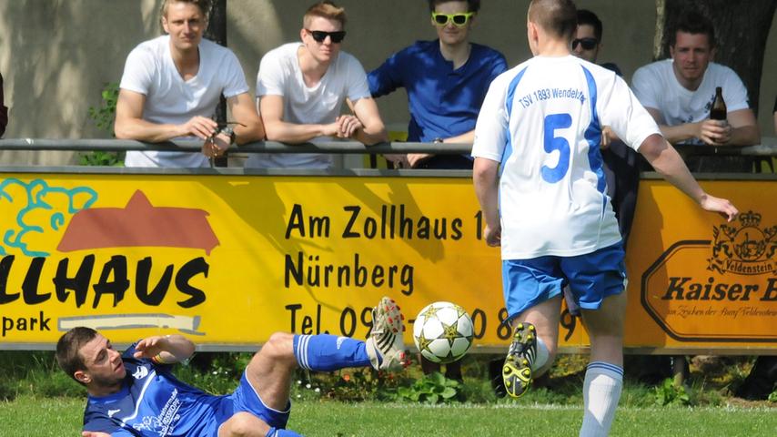 Fußball-Kreisklasse West: Wendelstein und Kammerstein spielten remis