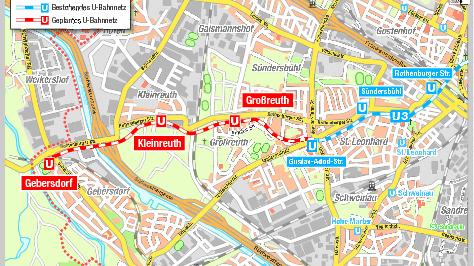 Trotz Prozess: Stadt plant schon weiter für U-Bahn im Südwesten