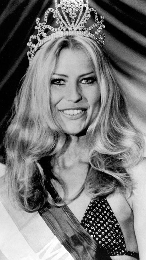 Na, erkennen sie diese Dame? Damals war sie noch unter dem Namen Dagmar Winkler als "Miss Germany" bekannt.
