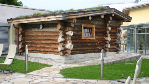 Panorama-Sauna und Womo-Platz an Therme Obernsees