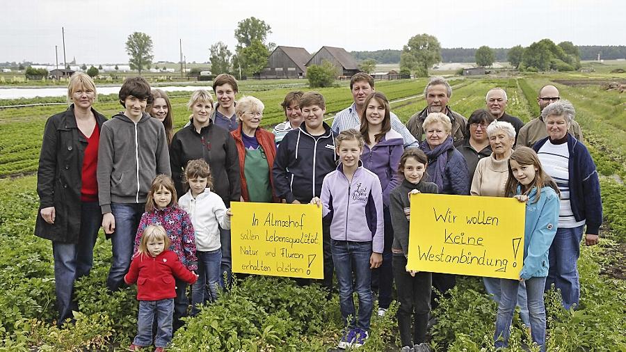 Anwohner aus Almoshof lehnen Westanbindung ab