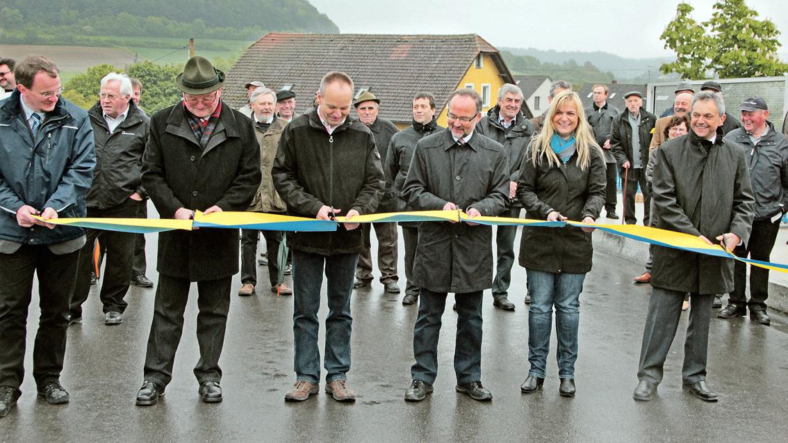 Neues Gstadter Brückenbauwerk offiziell eingeweiht Neues Gstadter Brückenbauwerk offiziell eingeweiht