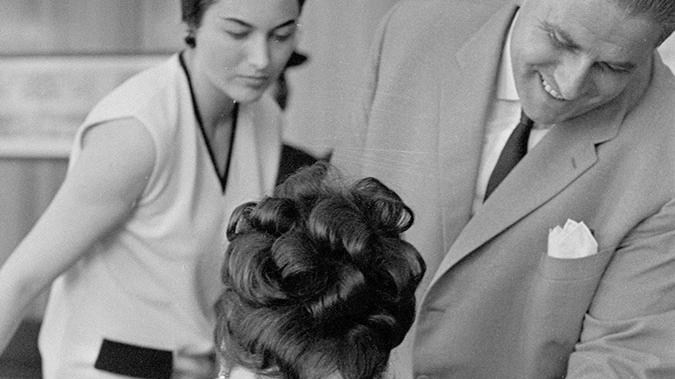 31. Mai 1963: Blumen für „Miß Germany“ 31. Mai 1963: Blumen für „Miß Germany“