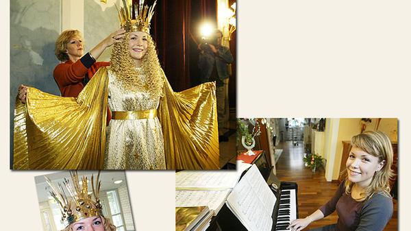 Christin Strauber war das Christkind in den Jahren 2003 und 2004.