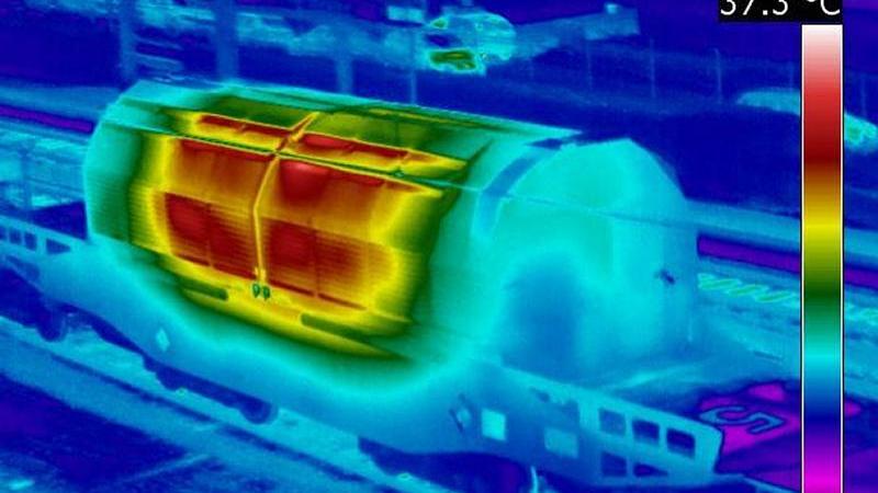 Temperatur der Castor-Behälter gestiegen