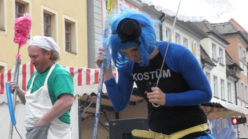 Regen, Bier und Stimmung: Das Ansbacher Altstadtfest