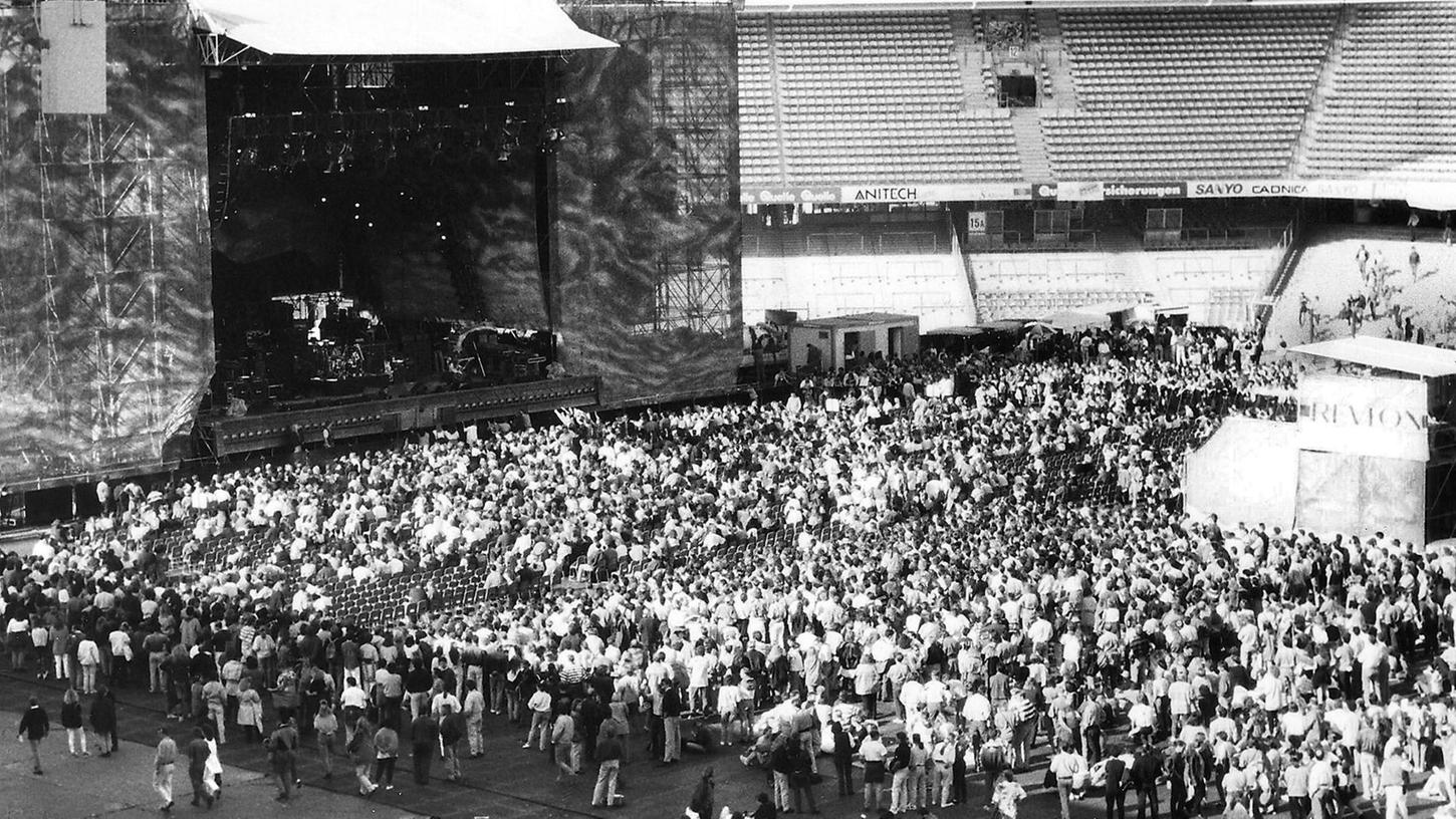 1993: Eine glanzlose Premiere im Open-Air-Schmuckstück