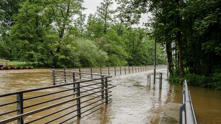 Hochwasser: Auch Fürth und Umgebung betroffen