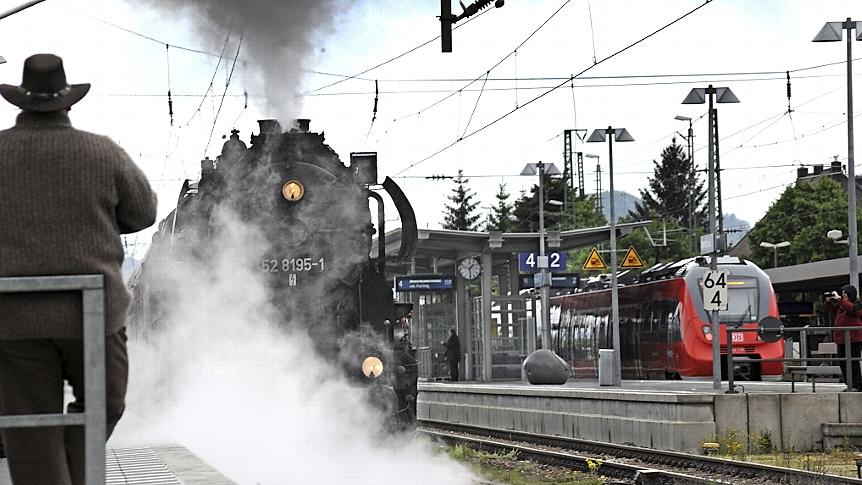 Bahn-Nostalgie in Neumarkt