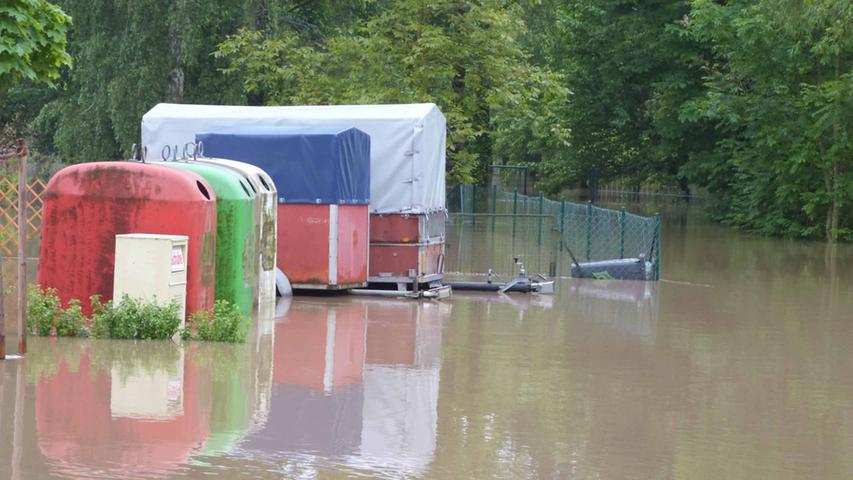 Hochwasser hielt Neustadt und Umgebung fest im Griff
