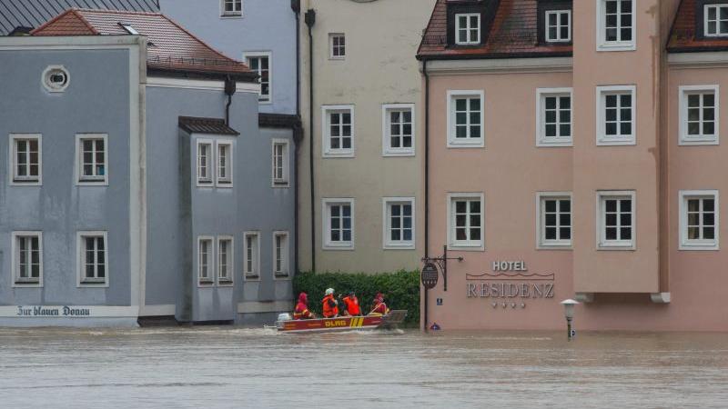 Hochwasserlage in Süd- und Ostdeutschland spitzt sich zu