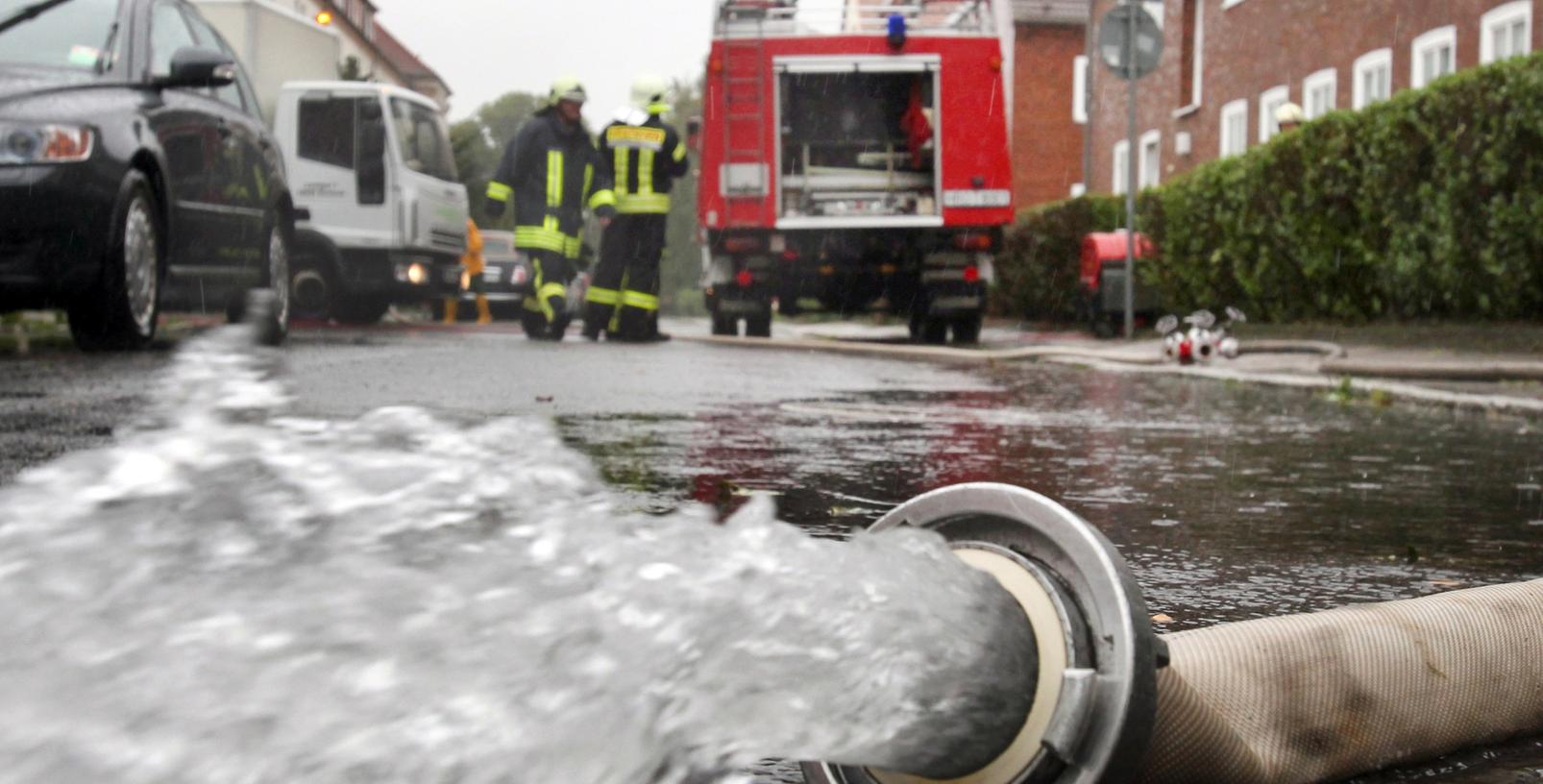 Hochwasser in der Region auf dem Rückzug