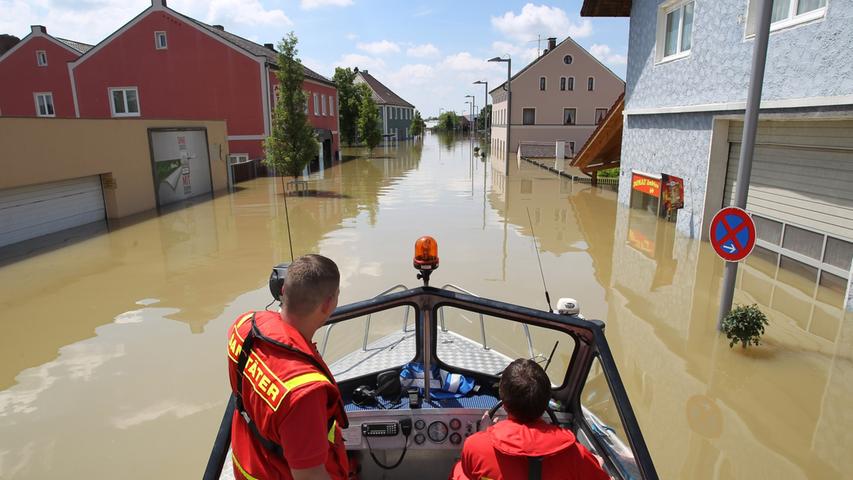 Deggendorf kämpft mit dem Rekordhochwasser