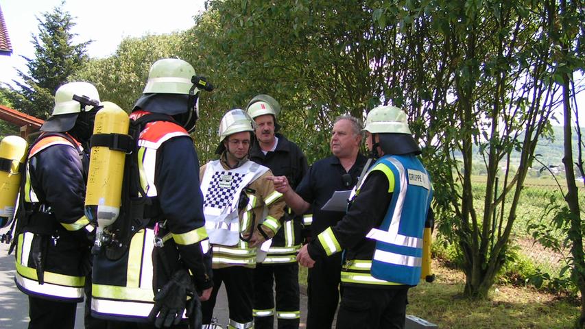 Feuerwehr probt Ernstfall in Weilersbach