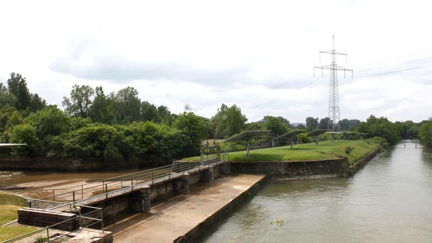 Wasserkraftwerke um Forchheim in Betrieb