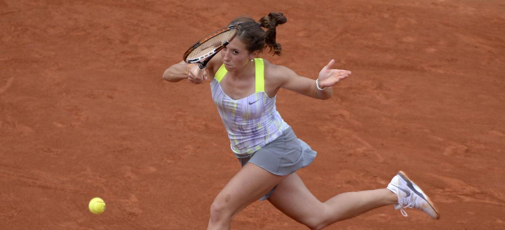 Souverän spielte sich Annika Beck in Paris in die zweite Runde.