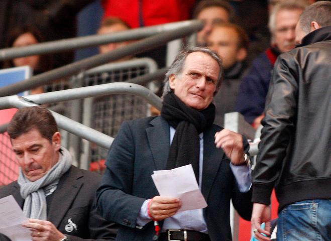 FC-Präsident Wolfgang Overath konnte mit dem Spiel seiner Kölner nicht zufrieden sein.