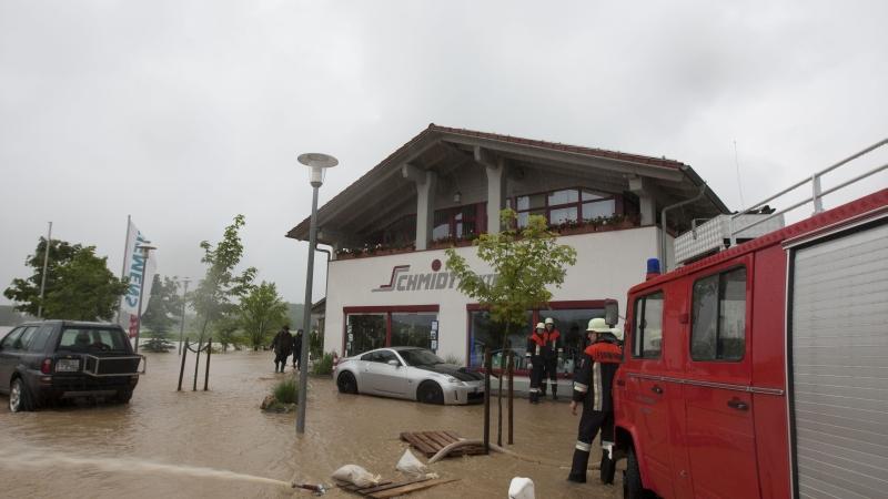 Hochwasser im Landkreis Weißenburg-Gunzenhausen