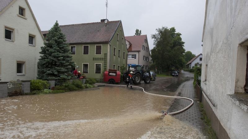 Hochwasser im Landkreis Weißenburg-Gunzenhausen