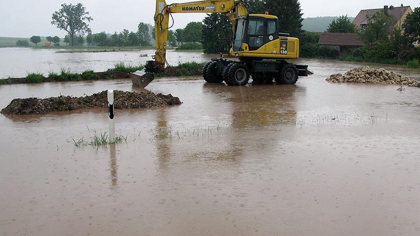Hochwasser im Landkreis Weißenburg-Gunzenhausen