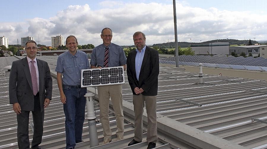 Kooperation für Photovoltaik-Anlage in Schwabach