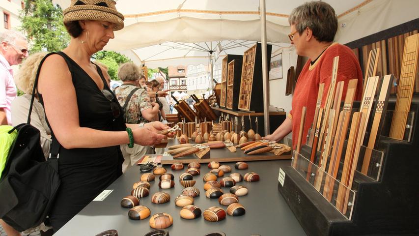 Kunsthandwerkermarkt in der Forchheimer Kaiserpfalz 2013
