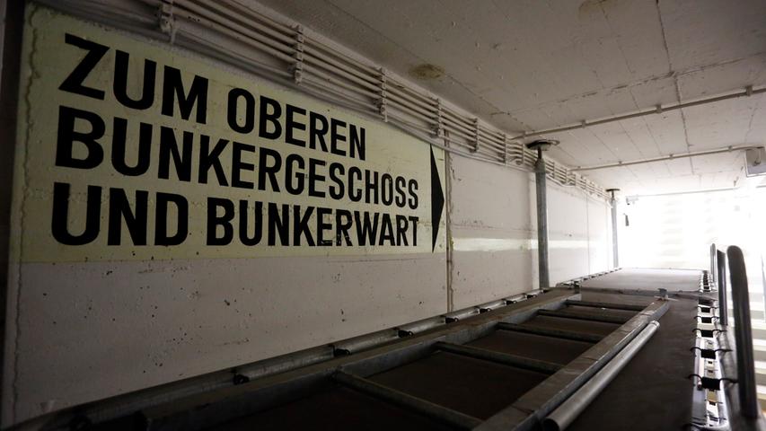 Der Atombunker in der Nürnberger Krebsgasse