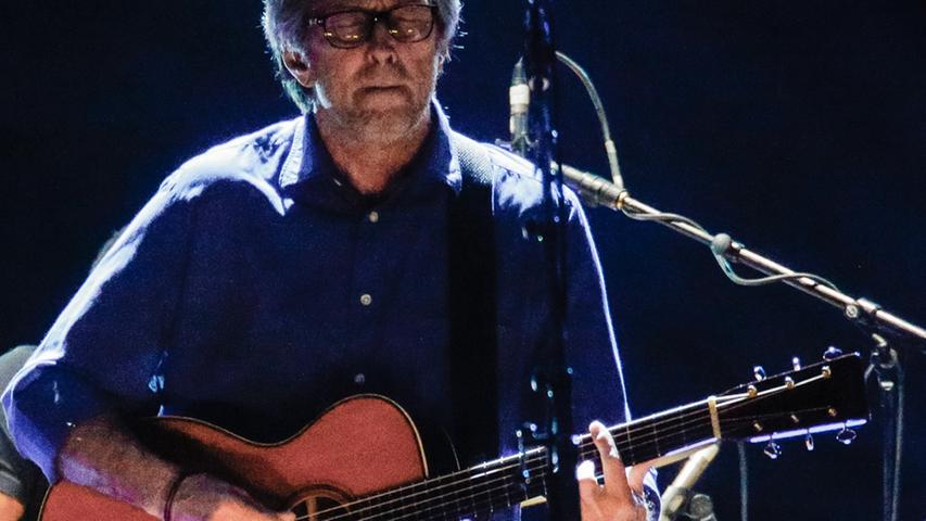Bei Eric Clapton zählt das vollkommene Handwerk, als Kommunikationsmittel dient die Musik, und Perfektion ist alles.