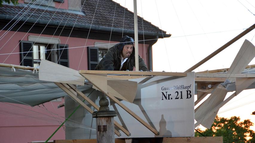 Aeronauticus hob bei der Premiere in Cadolzburg ab