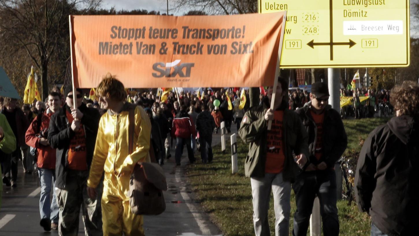 Sixt nutzt Castor-Proteste für Werbe-Aktion Sixt nutzt Castor-Proteste für Werbe-Aktion