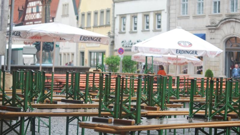 Das Altstadtfest Forchheim: Bei Regen gibt es gar keine Einnahmen...