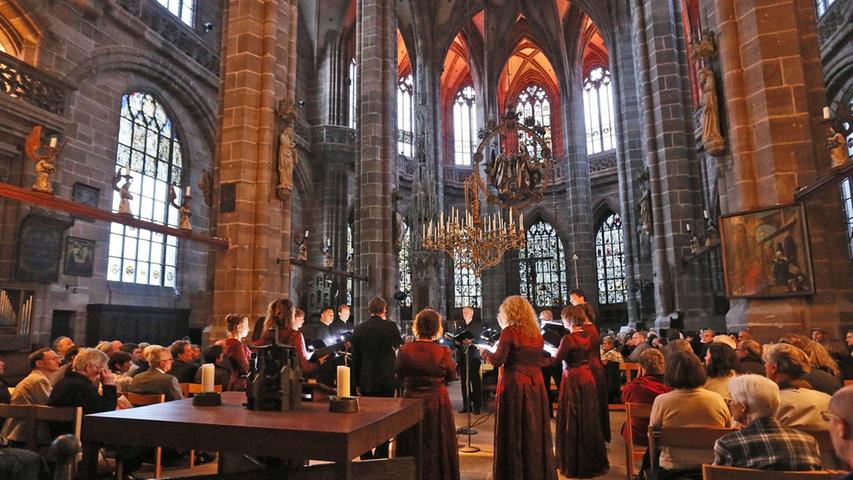 Bei der Internationalen Orgelwoche in Nürnberg klang geistliche Musik aus vielen Ecken der Stadt. So auch in der Lorenzkirche.