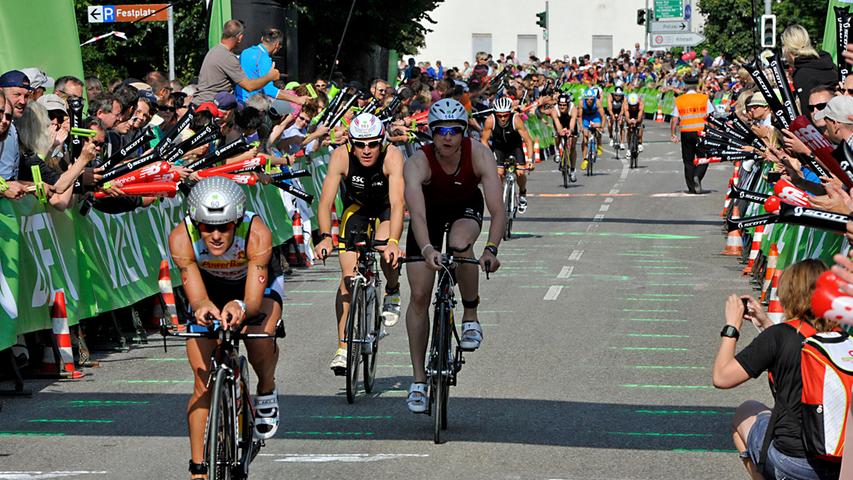 Der Challenge in Roth 2013: 5000 Triathleten und zwei Sieger
