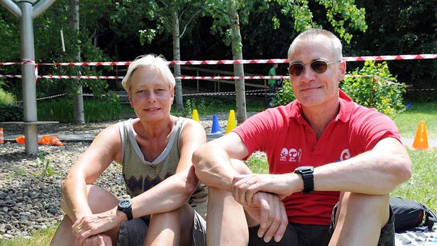 Silke und Michael Mittelberg (53) aus Rheine besuchen schon zum achten Mal den Challenge.