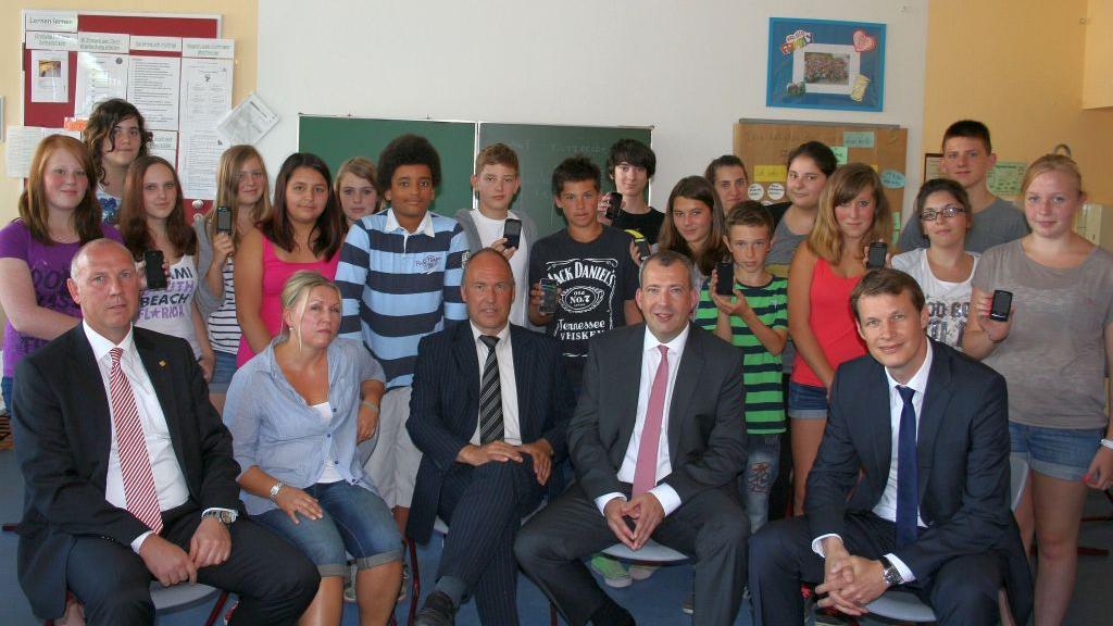 OB Thürauf diskutierte mit Schülern der Johannes-Kern-Schule