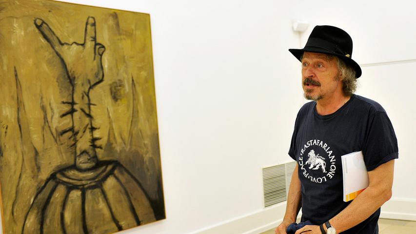 BAP-Sänger Wolfgang Niedecken auf Streifzug in der Kunsthalle