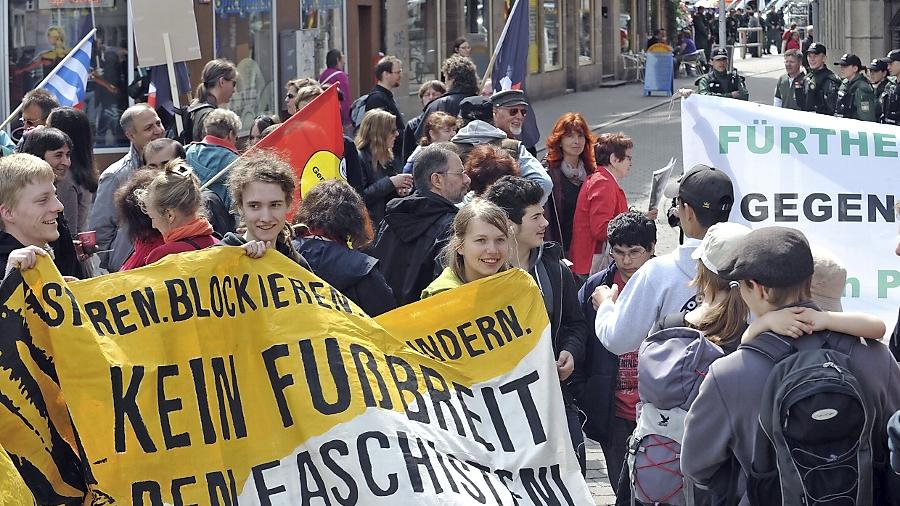 Neonazis flogen aus Fürther Gaststätte